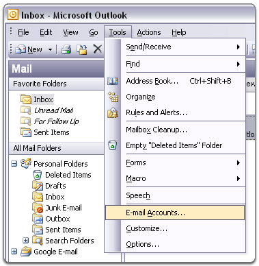 Outlook 2003
